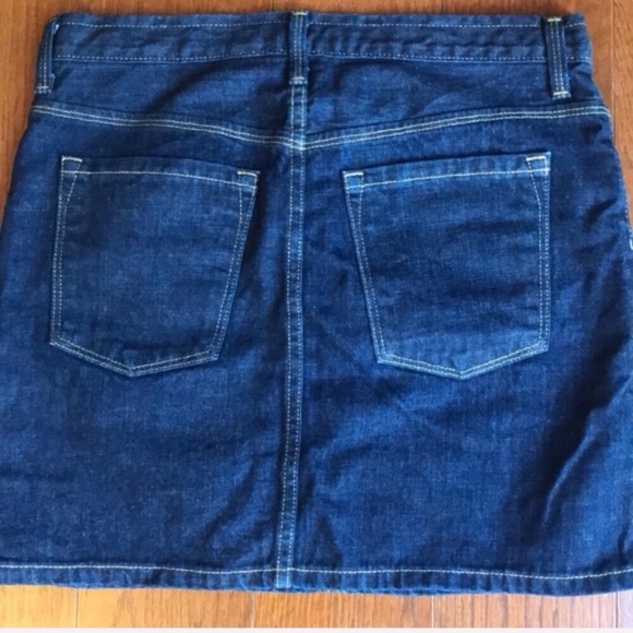 J. Crew Skirts J Crewvintage Cowboy Mini Jean Skirt Poshmark